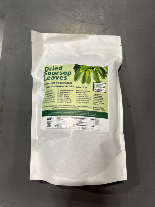 Organic soursop leaves for tea